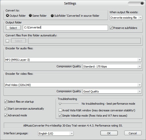 AllMusicConverter - Screenshot #11