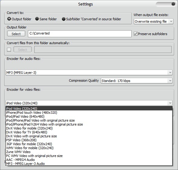 AllMusicConverter - Screenshot #9
