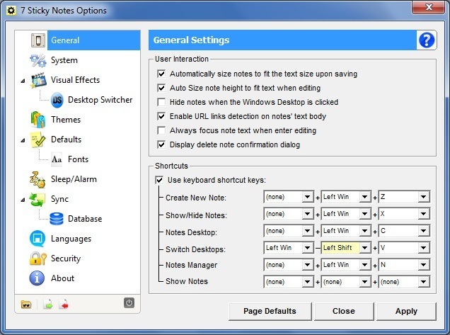 7 Sticky Notes - Screenshot #1