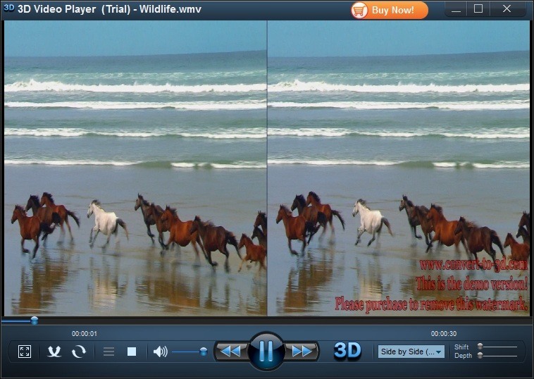 3D Video Player - Screenshot #7