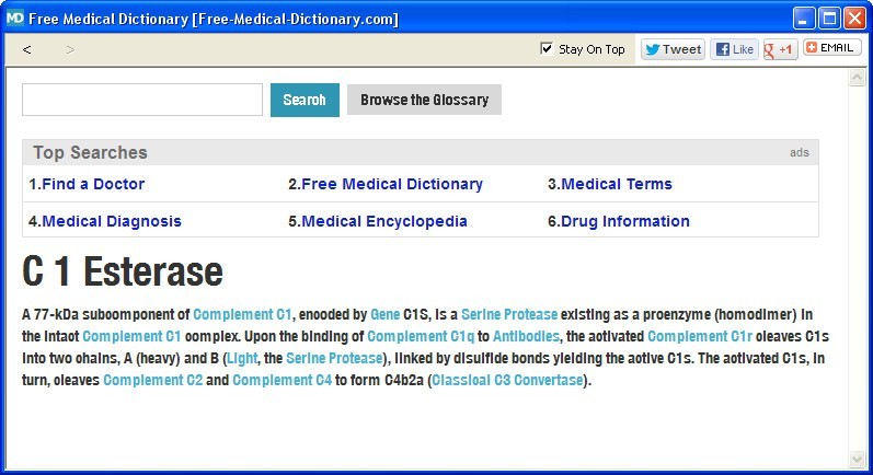 Free Medical Dictionary - Screenshot #2