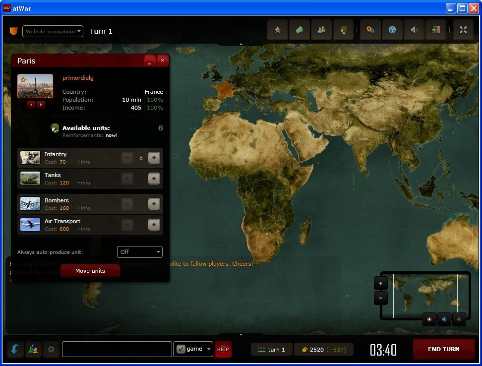 atWar download for free - SoftDeluxe