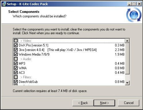 K-Lite Codec Pack - Screenshot #18