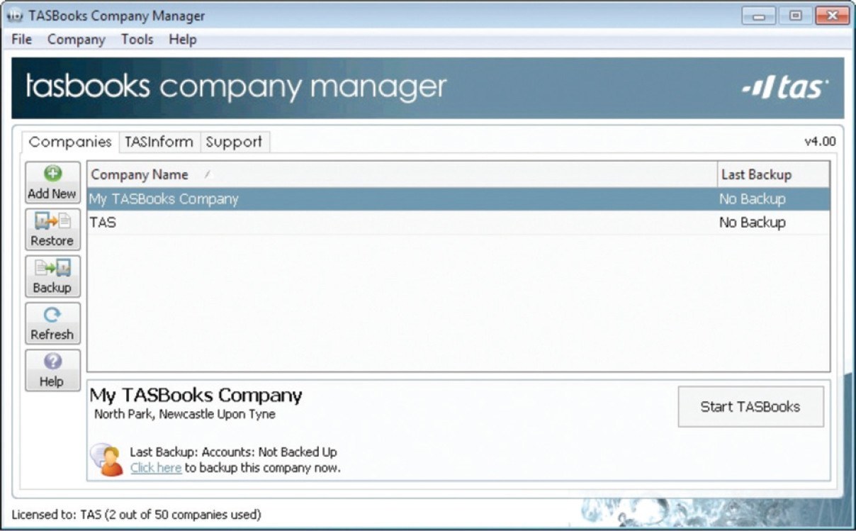 TASBooks - Screenshot #1