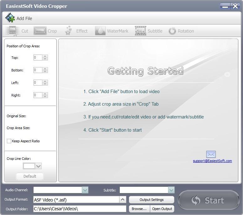 EasiestSoft Movie Editor - Screenshot #22