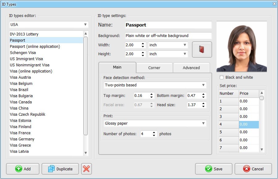 passport photo maker 2x2