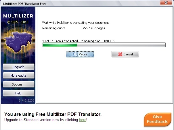Multilizer PDF Translator - Screenshot #18