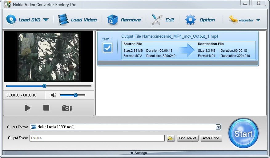 Nokia Video Converter Factory Pro - Screenshot #8