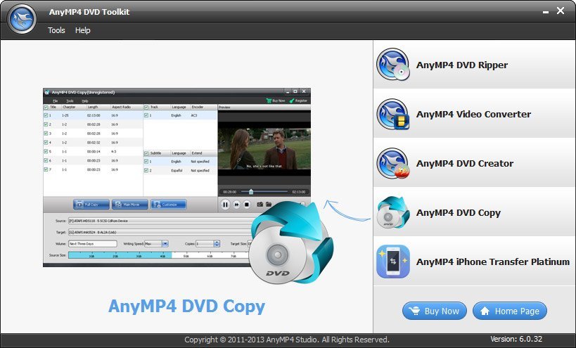 download the new version AnyMP4 DVD Creator 7.2.96