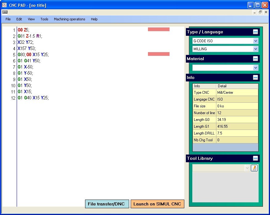 CNC PAD - Screenshot #3
