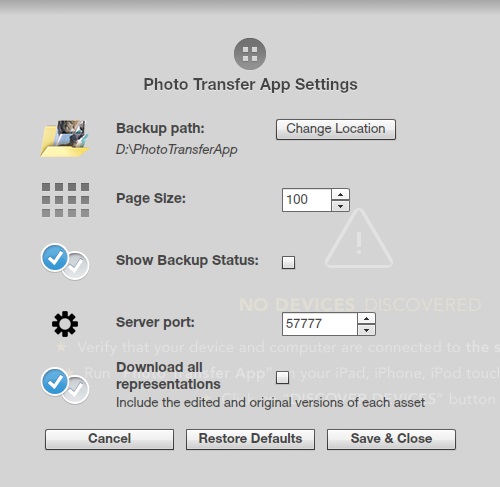 photo transfer app mac