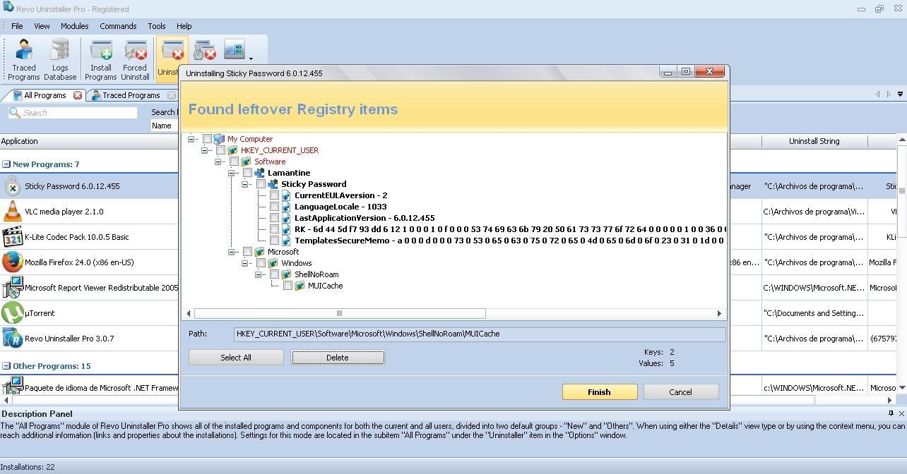 Revo Uninstaller Pro - Screenshot #15