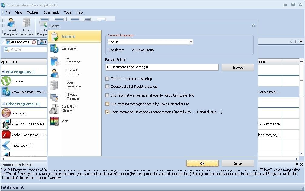 Revo Uninstaller Pro - Screenshot #14