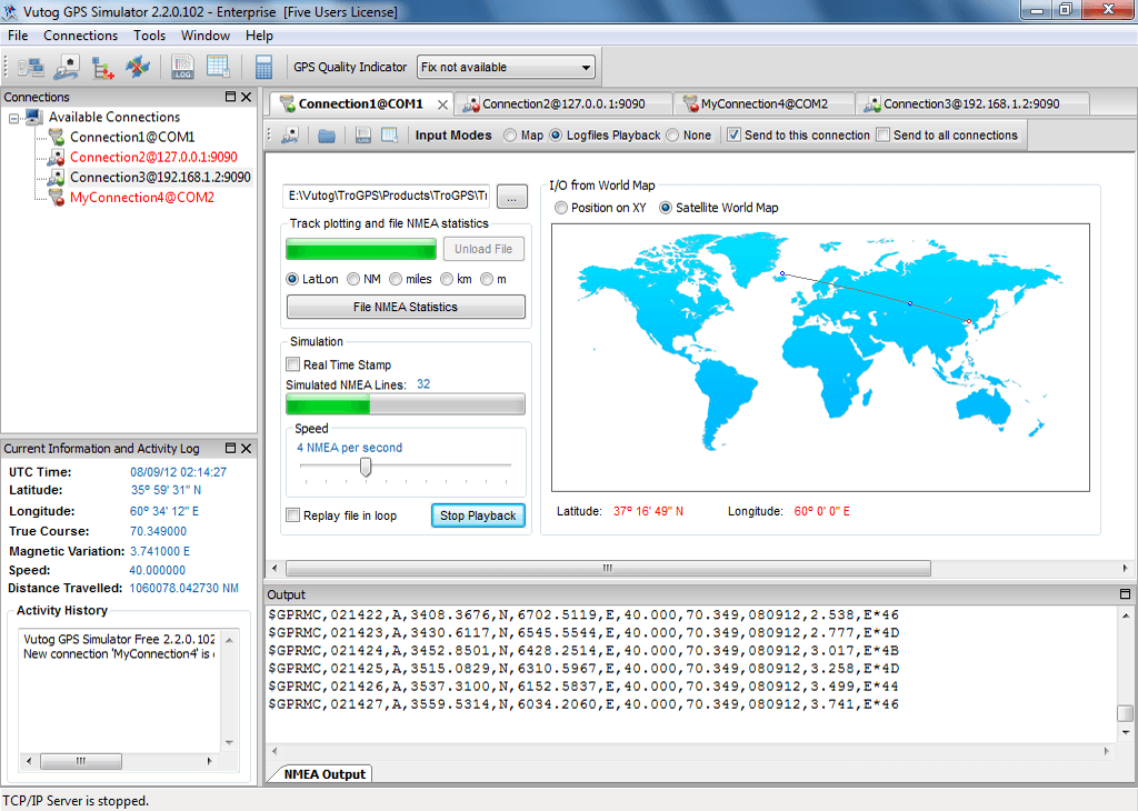 Vutog GPS Simulator download for free SoftDeluxe