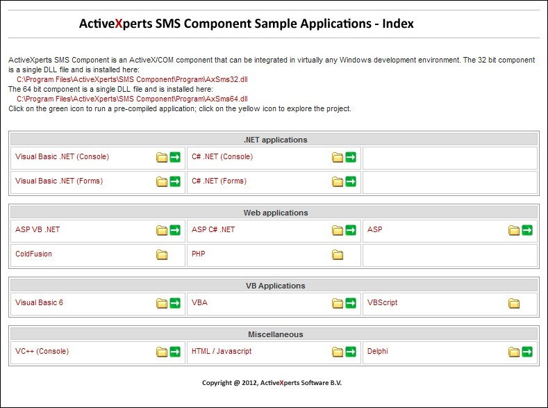 ActiveXperts SMS Component - Screenshot #2