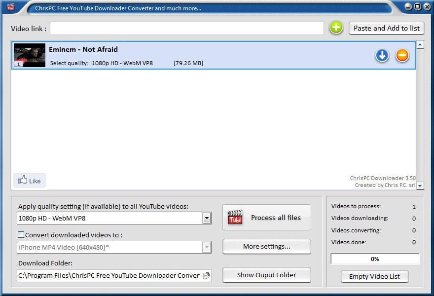 proxfree youtube downloader