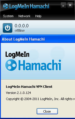 Hamachi - Screenshot #1