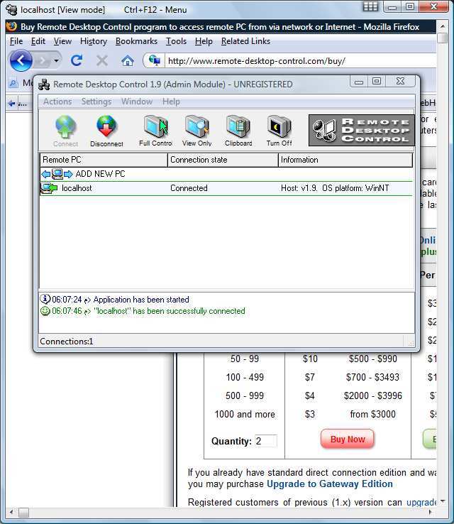 Remote Desktop Control - Screenshot #5