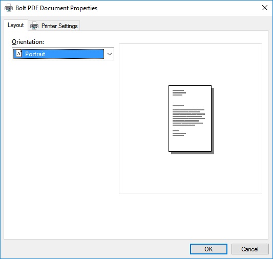 Bolt PDF Printer - Screenshot #1