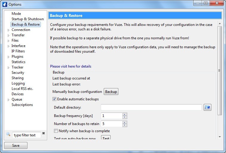 Vuze - Screenshot #7