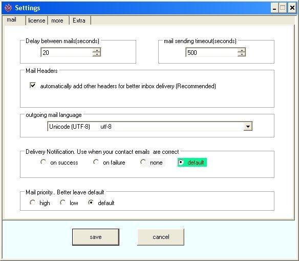ABBulkMailer - Screenshot #2