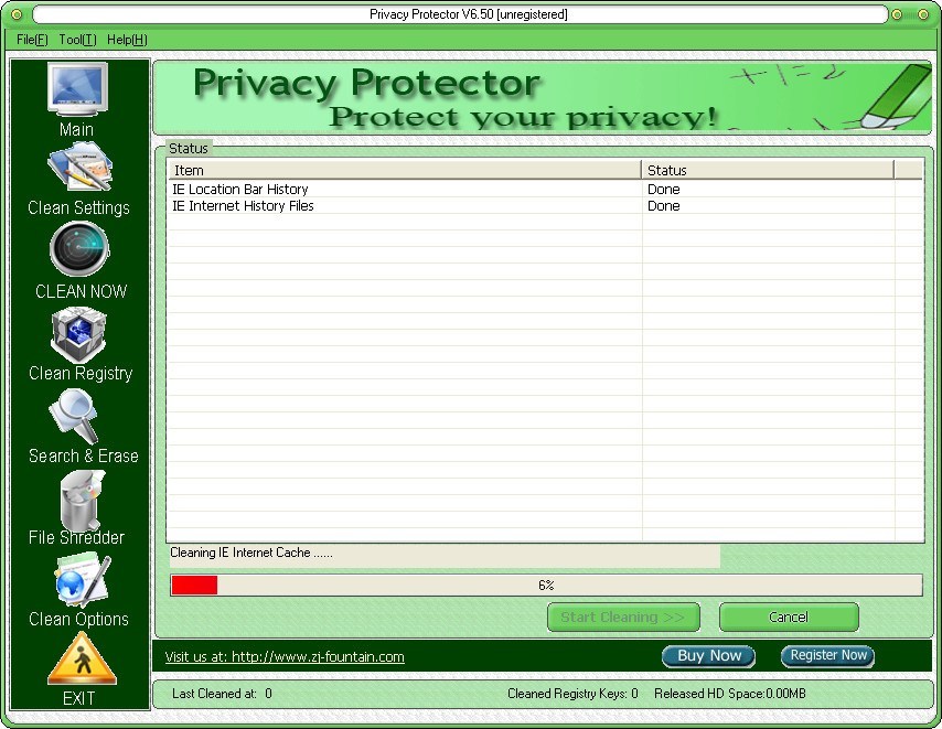 privacy protector removal