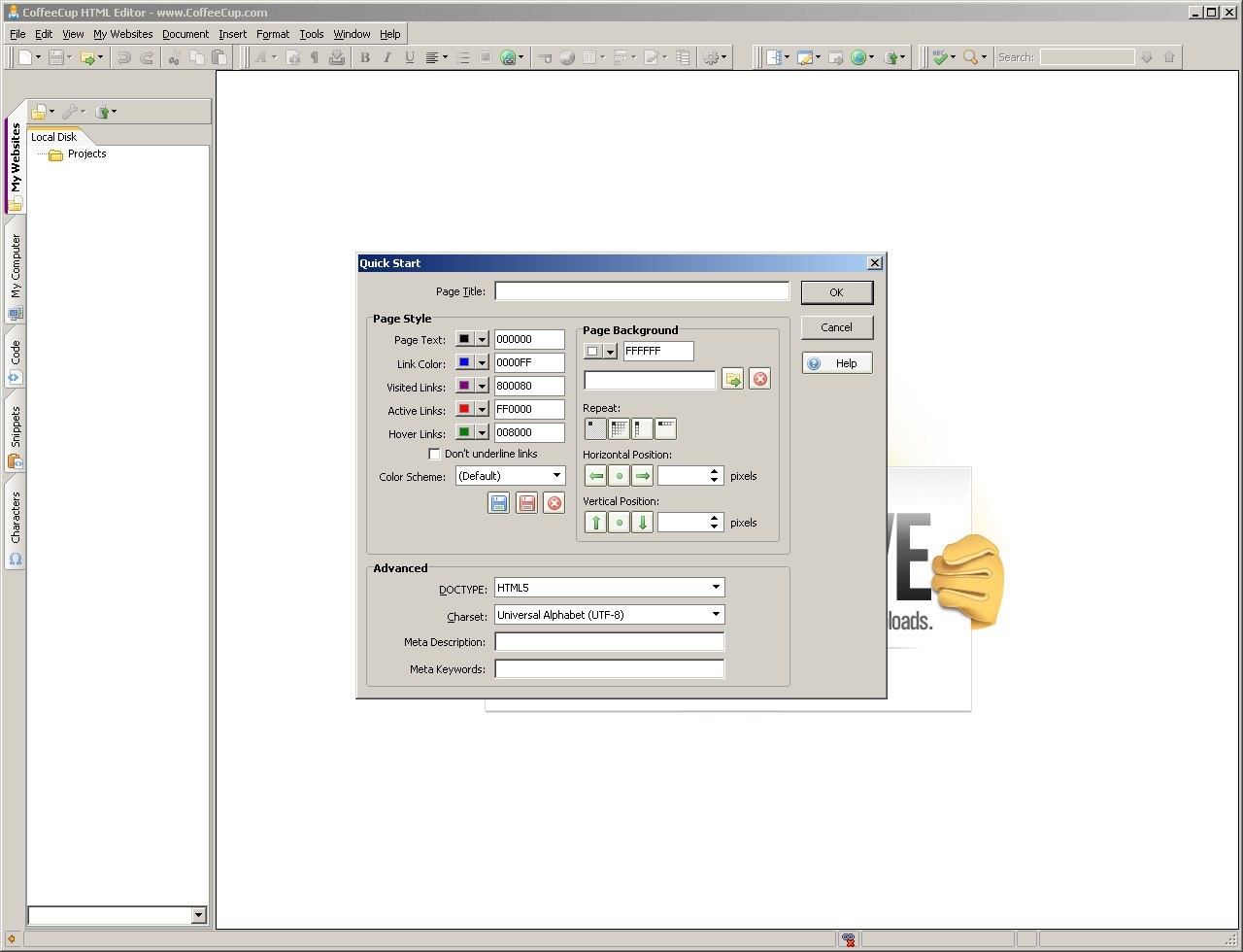 CoffeeCup HTML Editor latest version - Get best Windows software