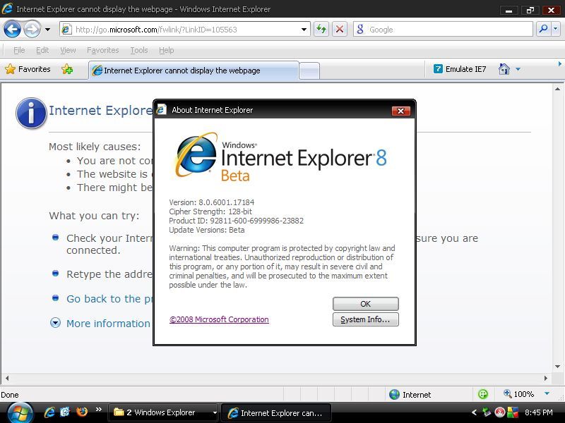 download internet explorer free 8