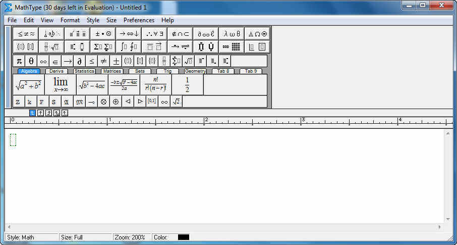 Mathtype Screen Shot MathType download for free - SoftDeluxe