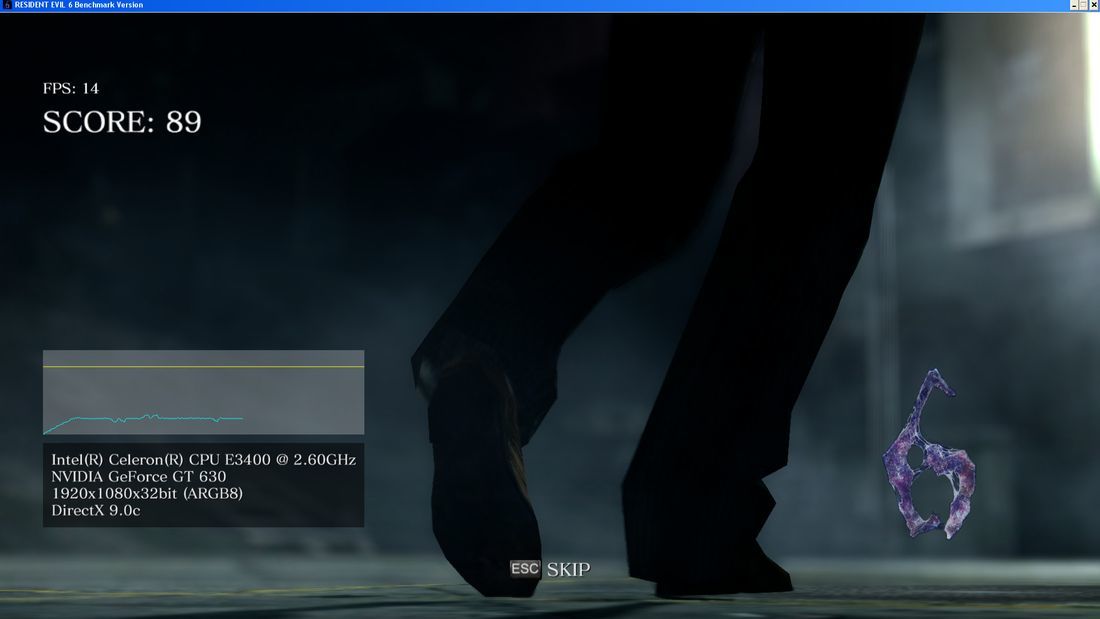 Resident Evil 6 Benchmark - Screenshot #2