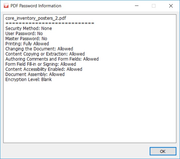 Weeny Free PDF Password Remover - Screenshot #2