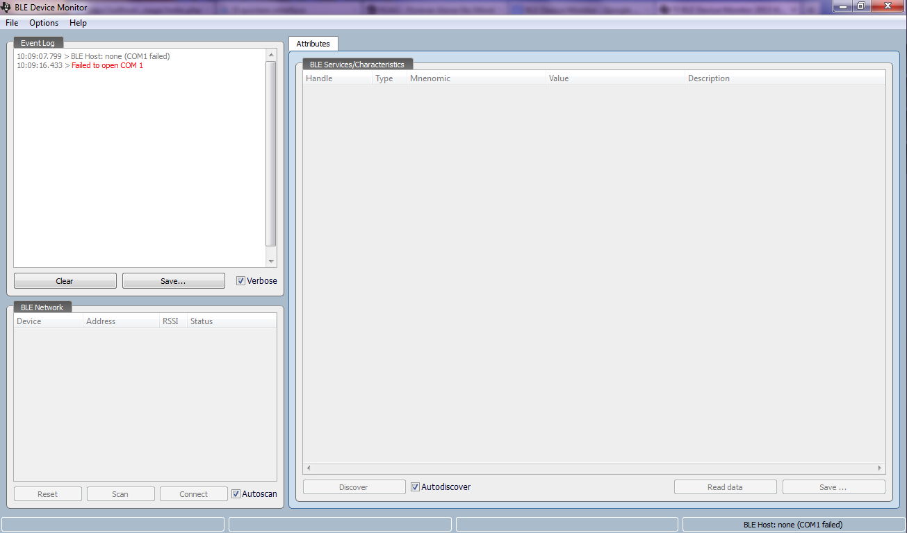 BLE Device Monitor - Screenshot #2
