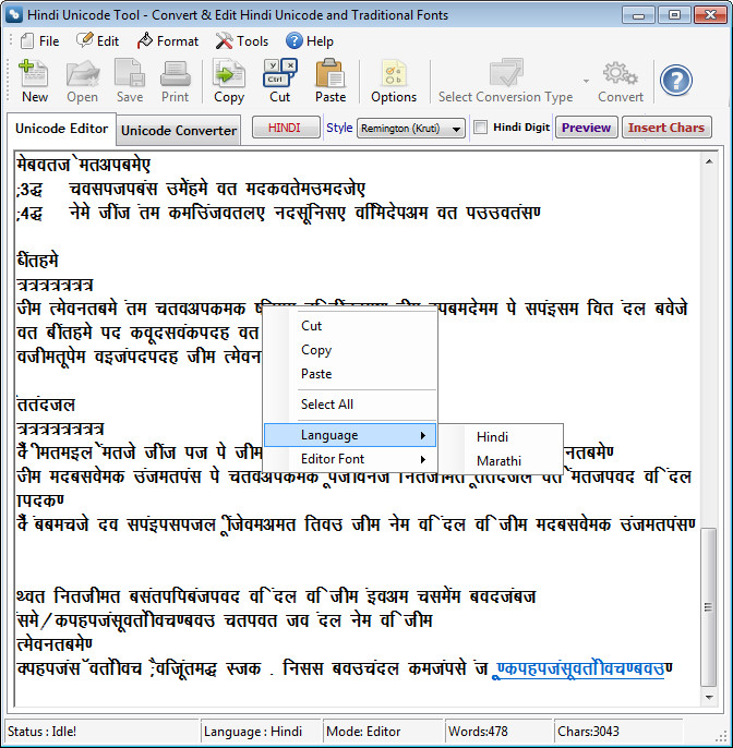 Hindi Unicode Tool download for free SoftDeluxe
