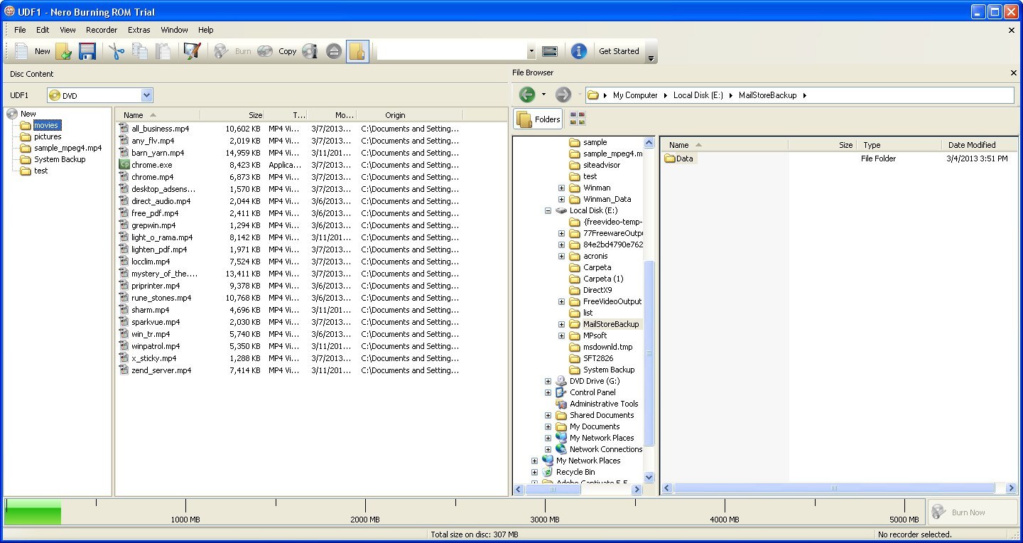Nero Burning ROM - Screenshot #9