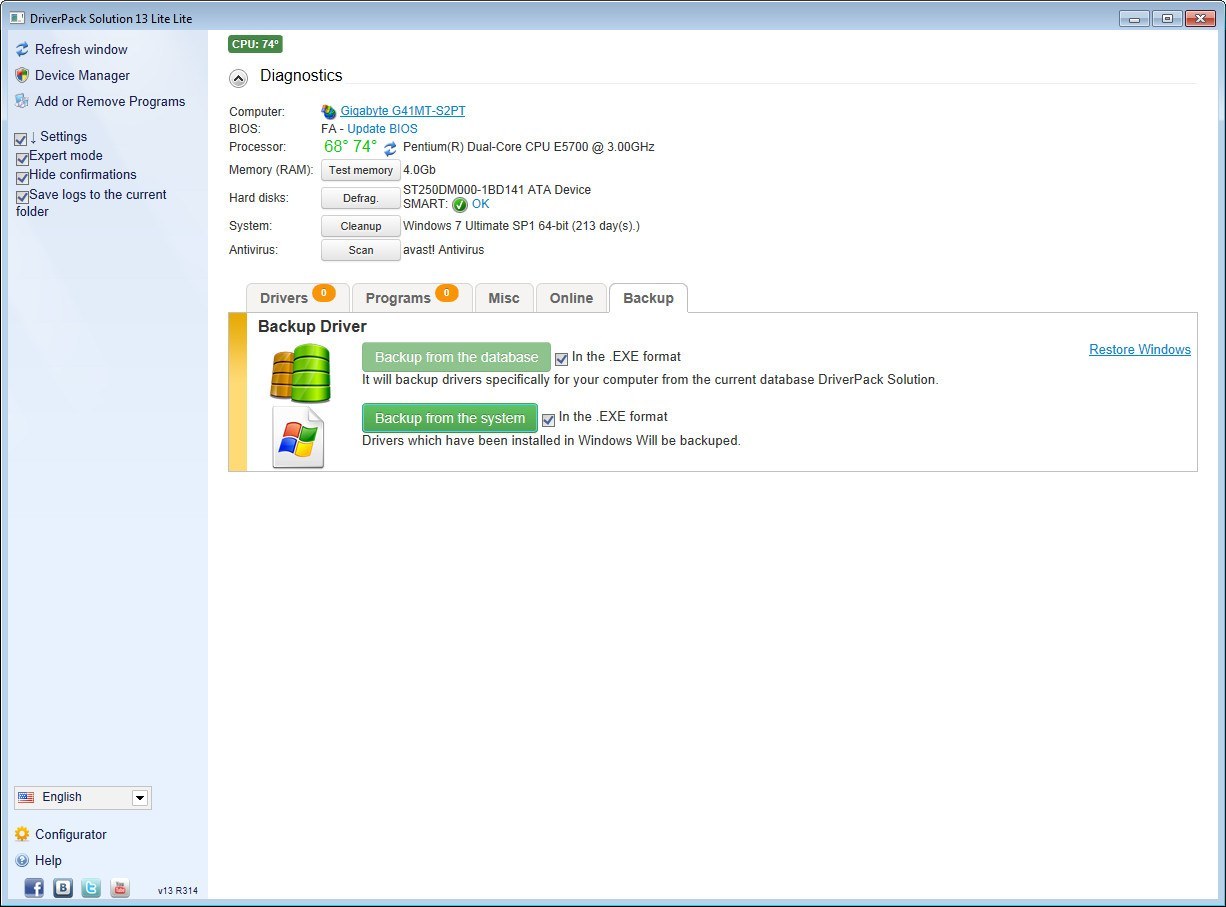 Driverpack solution 13 windows 7 64 bit full soft