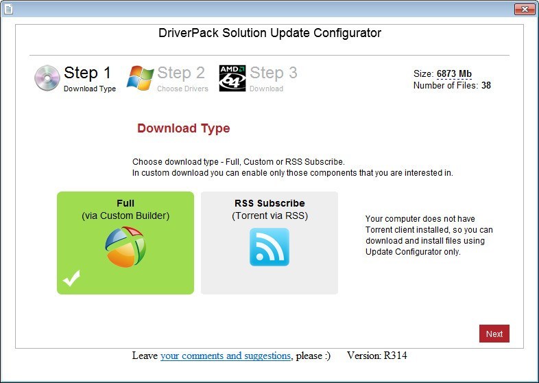 DriverPack Solution Lite - Screenshot #1