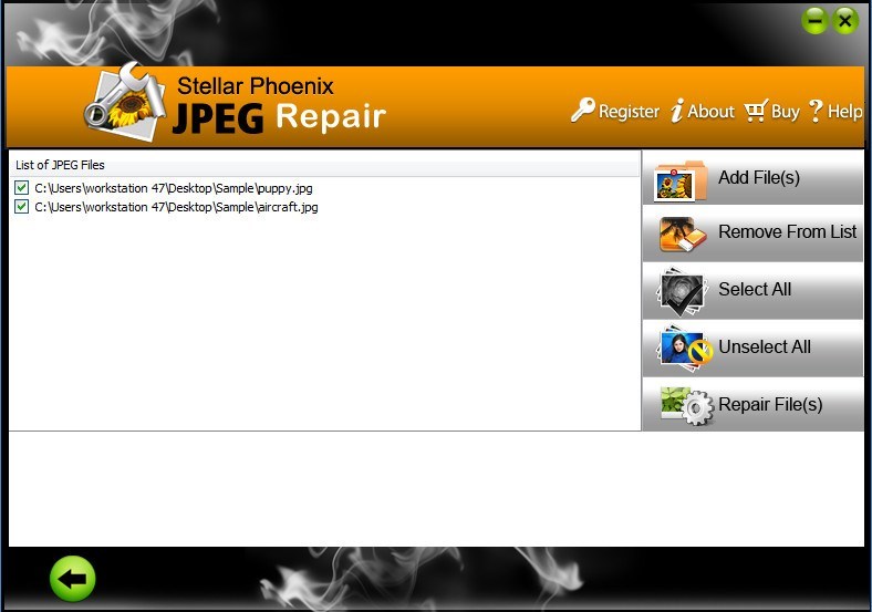 stellar phoenix repair for jpeg for mac 4.0.0.0