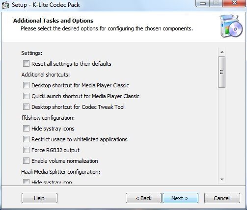 K-Lite Codec Pack - Screenshot #17