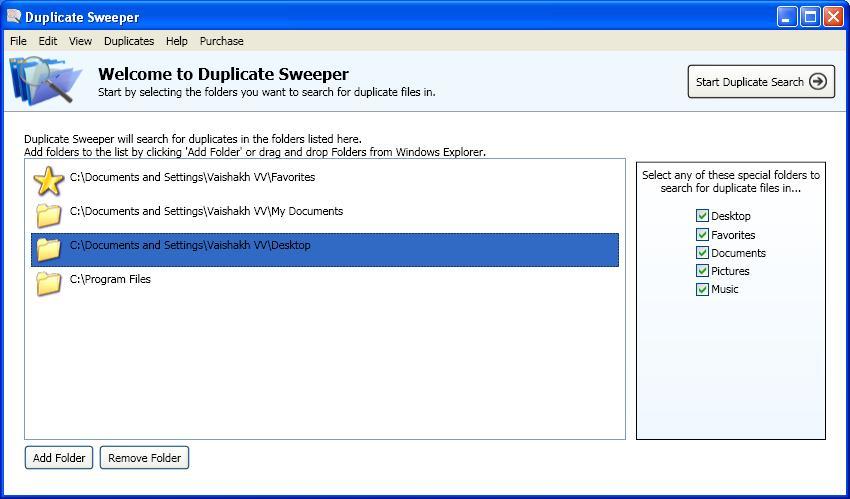 Duplicate Sweeper - Screenshot #3