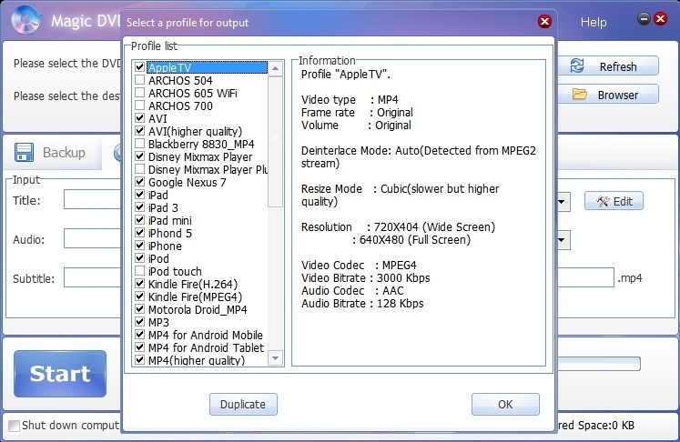 Magic DVD Ripper - Screenshot #17