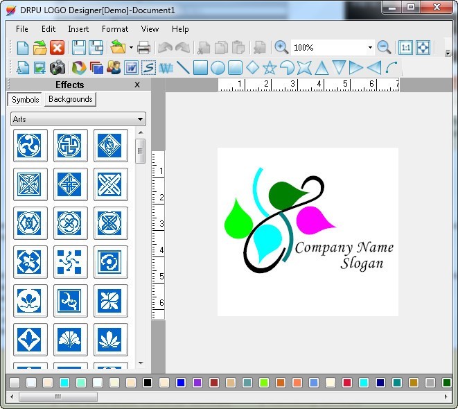 DRPU LOGO Designer - Screenshot #1