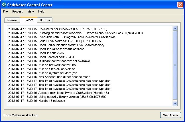 codemeter runtime download windows 10