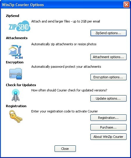 WinZip Courier - Screenshot #14
