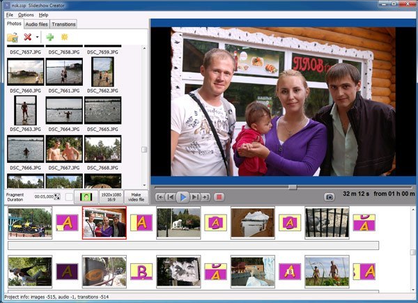 Bolide Slideshow Creator - Screenshot #1