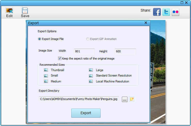 Funny Photo Maker - Screenshot #2