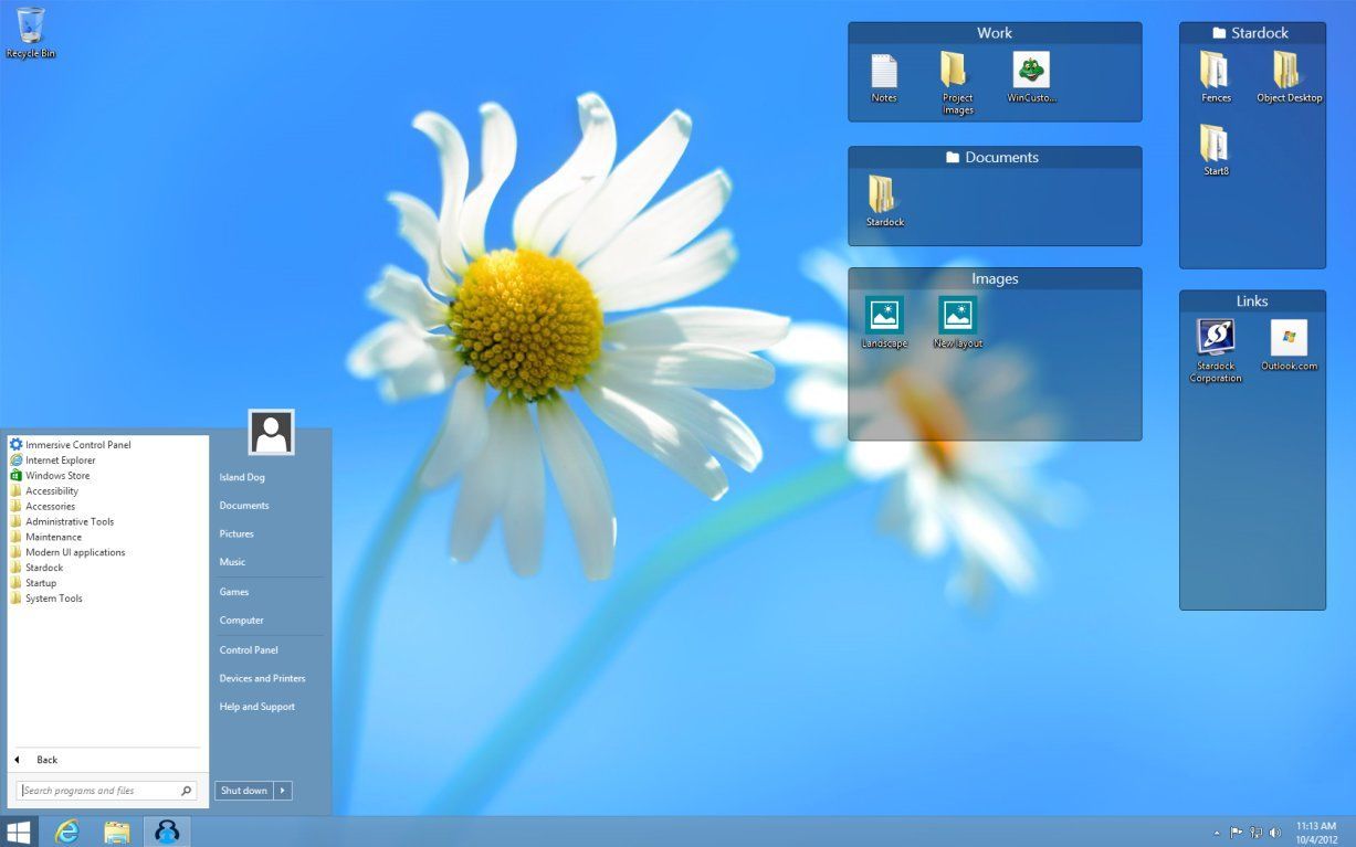 Stardock Fences 4.21 download the new version