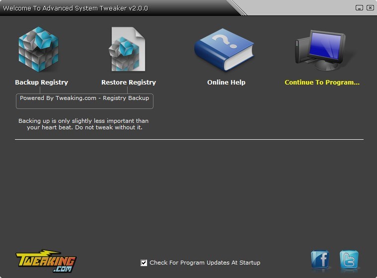 Tweaking.com - Advanced System Tweaker download for free - SoftDeluxe
