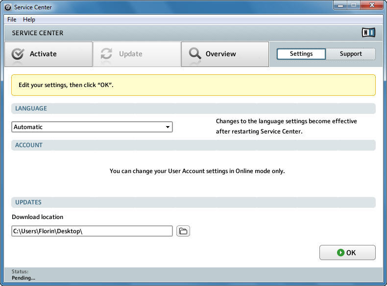 Native Instruments Service Center - Screenshot #3
