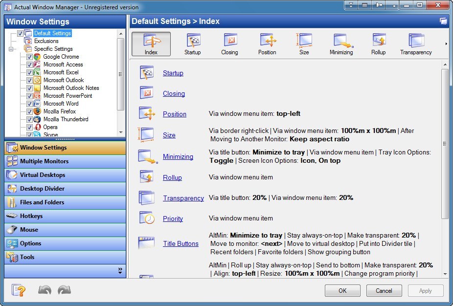 Actual Window Manager 8.15 download the last version for iphone