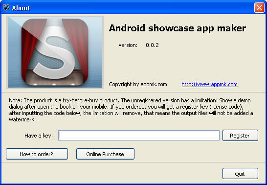 Android Showcase App Maker latest version - Get best Windows software
